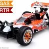 Professional 1/8Th Scale Exceed RC MadFire Nitro Gas Power Control Buggy W/ .28 Engine Almost Ready To Run ARTR Racing Edition [Gama Orange] RC Remote Control Radio Car