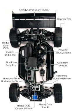 Professional 1/8Th Scale Exceed RC MadFire Nitro Gas Power Control Buggy W/ .28 Engine Almost Ready To Run ARTR Racing Edition [Gama Orange] RC Remote Control Radio Car -rcMart Online Hobby Shop unnamed file 2917