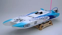 Exceed Racing Electric Powered Fiberglass Catamaran 650mm Brushless Almost Ready To Run RC Boat (ARTR)