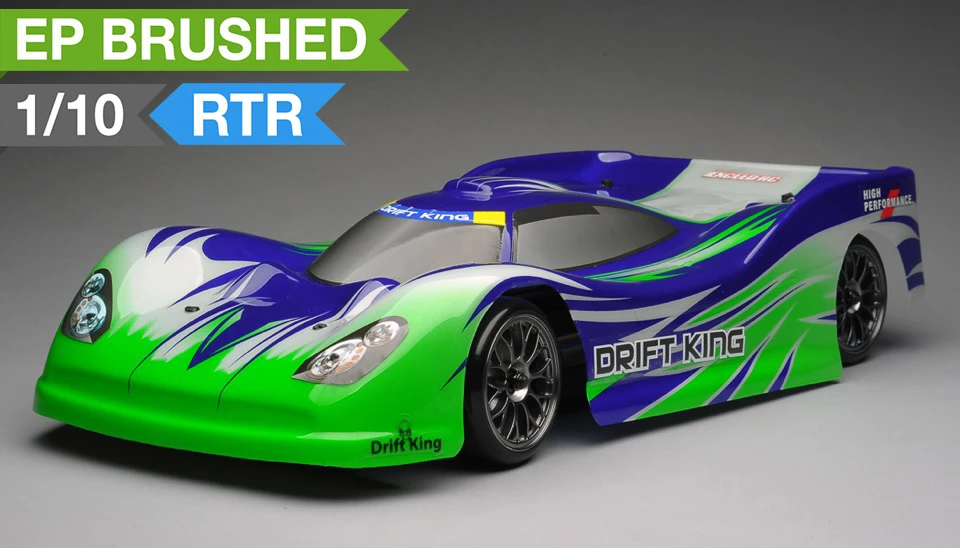Exceed RC 2.4Ghz MadSpeed Drift Car 1/10 Electric Ready To Run Le Mans Drift Car(Green/Purple) RC Remote Control Radio Car 1 Exceed RC 2.4Ghz MadSpeed Drift Car 1/10 Electric Ready To Run Le Mans Drift Car(Green/Purple) RC Remote Control Radio Car