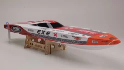 Exceed Racing Electric Powered Fiberglass Dee V 720mm Brushless Almost Ready To Run RC Boat (ARTR)