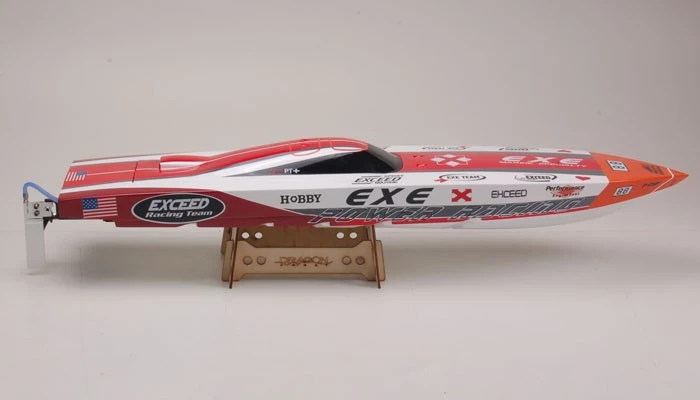 Exceed Racing Electric Powered Fiberglass Dee V 720mm Brushless Almost Ready To Run RC Boat (ARTR) 2 Exceed Racing Electric Powered Fiberglass Dee V 720mm Brushless Almost Ready To Run RC Boat (ARTR) - Image 2