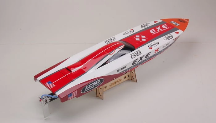 Exceed Racing Electric Powered Fiberglass Dee V 720mm Brushless Almost Ready To Run RC Boat (ARTR) 3 Exceed Racing Electric Powered Fiberglass Dee V 720mm Brushless Almost Ready To Run RC Boat (ARTR) - Image 3