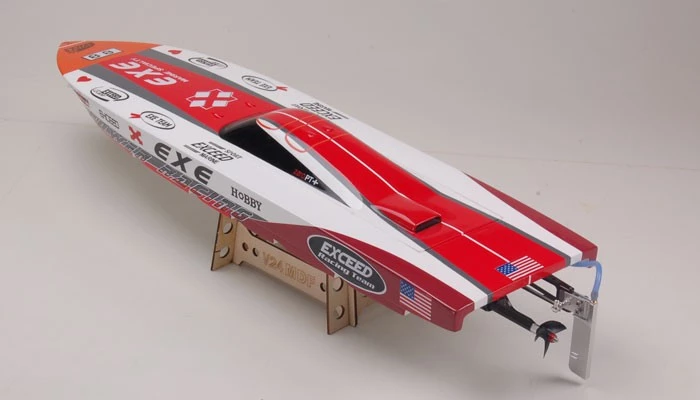Exceed Racing Electric Powered Fiberglass Dee V 720mm Brushless Almost Ready To Run RC Boat (ARTR) 5 Exceed Racing Electric Powered Fiberglass Dee V 720mm Brushless Almost Ready To Run RC Boat (ARTR) - Image 5