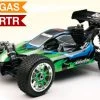 Exceed RC 1/8th Scale MadFire .21 Nitro Fuel 4WD Buggy Almost Ready To Run ARTR For Beginners [Gama Green] RC Remote Control Radio Car