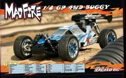 Exceed RC 1/8th Scale MadFire .21 Nitro Fuel 4WD Buggy Almost Ready To Run ARTR For Beginners [Gama Green] RC Remote Control Radio Car -rcMart Online Hobby Shop unnamed file 3029