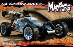 Exceed RC 1/8th Scale MadFire .21 Nitro Gas 4WD Buggy Almost Ready To Run ARTR For Beginners [Gama Orange] RC Remote Control Radio Car -rcMart Online Hobby Shop unnamed file 3085