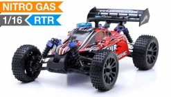 Exceed RC 1/16 Blur Nitro Gas Remote Control RC Buggy (HyperRed 2.4GHZ RTR) Ready To Run