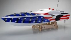 Exceed Racing FiberGlass EAGLE 1300GS260 Gas Powered Speed Boat KIT