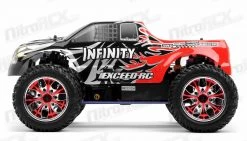 Exceed RC 1/10 2.4Ghz Infinitive Nitro Gas Powered .18 Engine RTR Off Road Monster 4WD Truck (Sava Red) RC Remote Control Radio Truck -rcMart Online Hobby Shop unnamed file 3413