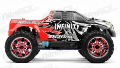 Exceed RC 1/10 2.4Ghz Infinitive Nitro Gas Powered .18 Engine RTR Off Road Monster 4WD Truck (Sava Red) RC Remote Control Radio Truck -rcMart Online Hobby Shop unnamed file 3417