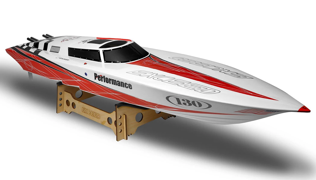 Exceed Racing FiberGlass 26CC Gas Powered ARTR Almost Ready To Run Speed Boat 2 Exceed Racing FiberGlass 26CC Gas Powered ARTR Almost Ready To Run Speed Boat - Image 2