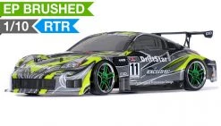 Drift Car Radio Car 1/10 2.4Ghz Exceed RC Electric DriftStar RTR Drift Car 350 Green Version RC Remote Control
