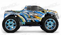 Exceed RC 1/10 2.4Ghz Infinitive Nitro Gas Powered .18 Engine RTR Off Road Monster 4WD Truck (Stripe Blue) RC Remote Control Radio Truck -rcMart Online Hobby Shop unnamed file 3474