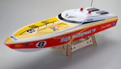 Exceed Racing FiberGlass X2 26CC Gas Powered ARTR Almost Ready To Run Speed Boat