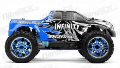 Exceed RC 1/10 2.4Ghz Infinitive Nitro Gas Powered .18 Engine RTR Off Road Monster 4WD Truck (Sava Blue) RC Remote Control Radio Truck -rcMart Online Hobby Shop unnamed file 3656