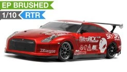 Exceed RC 2.4Ghz MadSpeed Drift Car Edition 1/10 Electric Ready To Run Drift Car (Red) RC Remote Control Radio Car