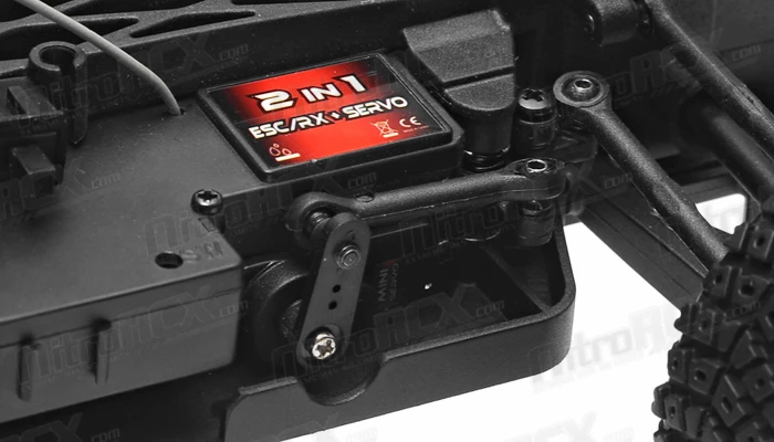 Iron Track Electric Barren 1/18th 4WD Desert Buggy Ready To Run (Black) RC Remote Control Radio Car 12 Iron Track Electric Barren 1/18th 4WD Desert Buggy Ready To Run (Black) RC Remote Control Radio Car - Image 12