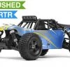 Iron Track Electric Barren 1/18th 4WD Desert Buggy Ready To Run (Blue) RC Remote Control Radio Car