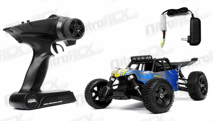 Iron Track Electric Barren 1/18th 4WD Desert Buggy Ready To Run (Blue) RC Remote Control Radio Car 8 Iron Track Electric Barren 1/18th 4WD Desert Buggy Ready To Run (Blue) RC Remote Control Radio Car - Image 8