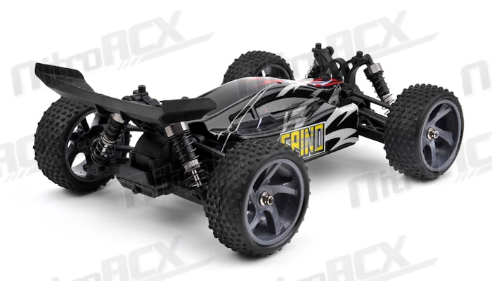 Iron Track Electric Spino 1:18 4WD Brushless Buggy Ready To Run (Black) RC Remote Control Radio Car 5 Iron Track Electric Spino 1:18 4WD Brushless Buggy Ready To Run (Black) RC Remote Control Radio Car - Image 5