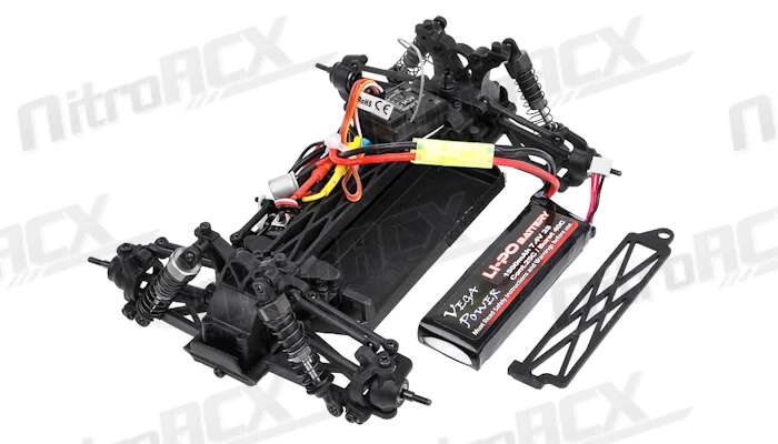 Iron Track Electric Spino 1:18 4WD Brushless Buggy Ready To Run (Black) RC Remote Control Radio Car 10 Iron Track Electric Spino 1:18 4WD Brushless Buggy Ready To Run (Black) RC Remote Control Radio Car - Image 10