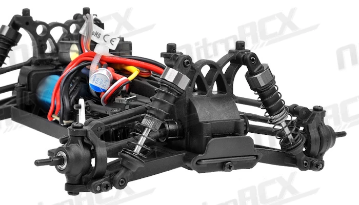 Iron Track Electric Spino 1:18 4WD Brushless Buggy Ready To Run (Black) RC Remote Control Radio Car 12 Iron Track Electric Spino 1:18 4WD Brushless Buggy Ready To Run (Black) RC Remote Control Radio Car - Image 12