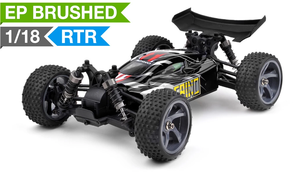 Iron Track Electric Spino 1:18 4WD Buggy Ready To Run (Black) RC Remote Control Radio Car 1 Iron Track Electric Spino 1:18 4WD Buggy Ready To Run (Black) RC Remote Control Radio Car