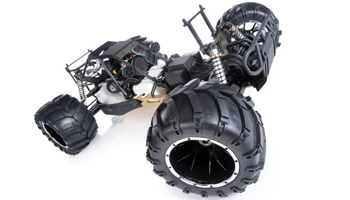 Exceed RC Hannibal 1/5th Giant Scale 32cc Gasoline Engine Remote Controlled Off-Road RC Monster Truck Ready To Run RTR With Fail Safe RC Remote Control Monster Truck Radio Car (AA Green) 9 Exceed RC Hannibal 1/5th Giant Scale 32cc Gasoline Engine Remote Controlled Off-Road RC Monster Truck Ready To Run RTR With Fail Safe RC Remote Control Monster Truck Radio Car (AA Green) - Image 9