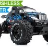 1/8Th EP Mad Beast Monster Truck Racing Edition Ready To Run W/ 540L Brushless Motor/ ESC/ Lipo Battery (Black/Blue) RC Remote Control Radio Car
