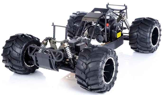 Exceed RC Hannibal 1/5th Giant Scale 32cc Gasoline Engine Remote Controlled Off-Road RC Monster Truck Ready To Run RTR With Fail Safe RC Remote Control Monster Truck Radio Car (AA Blue) 6 Exceed RC Hannibal 1/5th Giant Scale 32cc Gasoline Engine Remote Controlled Off-Road RC Monster Truck Ready To Run RTR With Fail Safe RC Remote Control Monster Truck Radio Car (AA Blue) - Image 6