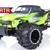 Exceed RC Hannibal 1/5th Giant Scale 32cc Gasoline Engine Off-Road Monster Truck With Fail Safe Almost Ready To Run ARTR RC Remote Control Radio Truck (Transmitter And Receiver Not Included) (AA Green)