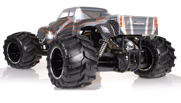 Exceed RC Hannibal 1/5th Giant Scale 32cc Gasoline Engine Off-Road Monster Truck With Fail Safe Almost Ready To Run ARTR RC Remote Control Radio Truck (Transmitter And Receiver Not Included) (Orange) 5 Exceed RC Hannibal 1/5th Giant Scale 32cc Gasoline Engine Off-Road Monster Truck With Fail Safe Almost Ready To Run ARTR RC Remote Control Radio Truck (Transmitter And Receiver Not Included) (Orange) - Image 5