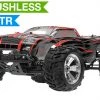 Iron Track E8MTL 1:8 SCALE RTR 4WD Brushless Monster Truck (Red) RC Remote Control Radio Car
