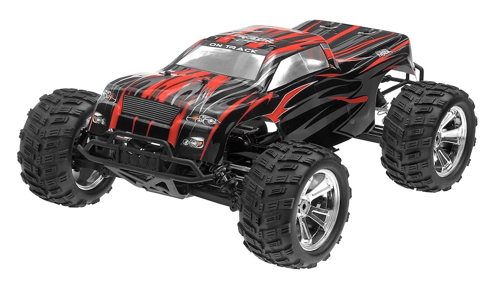 Iron Track E8MTL 1:8 SCALE RTR 4WD Brushless Monster Truck (Red) RC Remote Control Radio Car 2 Iron Track E8MTL 1:8 SCALE RTR 4WD Brushless Monster Truck (Red) RC Remote Control Radio Car - Image 2