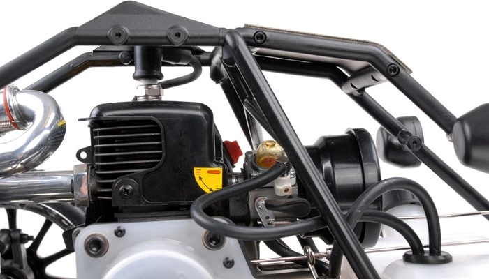 Exceed RC Hannibal 1/5th Giant Scale 32cc Gasoline Engine Off-Road Monster Truck With Fail Safe Almost Ready To Run ARTR RC Remote Control Radio Truck (Transmitter And Receiver Not Included) (Orange) 14 Exceed RC Hannibal 1/5th Giant Scale 32cc Gasoline Engine Off-Road Monster Truck With Fail Safe Almost Ready To Run ARTR RC Remote Control Radio Truck (Transmitter And Receiver Not Included) (Orange) - Image 14