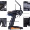 FS-GT2 2.4G 2CH Gun Transmitter W/ 3 Channel Receiver (Black Version)