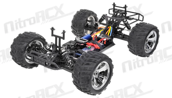 Iron Track E8MTL 1:8 SCALE ARTR 4WD Brushless Monster Truck (Red) RC Remote Control Radio Car 8 Iron Track E8MTL 1:8 SCALE ARTR 4WD Brushless Monster Truck (Red) RC Remote Control Radio Car - Image 8