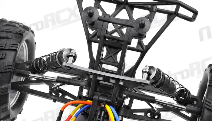 Iron Track E8MTL 1:8 SCALE ARTR 4WD Brushless Monster Truck (Red) RC Remote Control Radio Car 15 Iron Track E8MTL 1:8 SCALE ARTR 4WD Brushless Monster Truck (Red) RC Remote Control Radio Car - Image 15