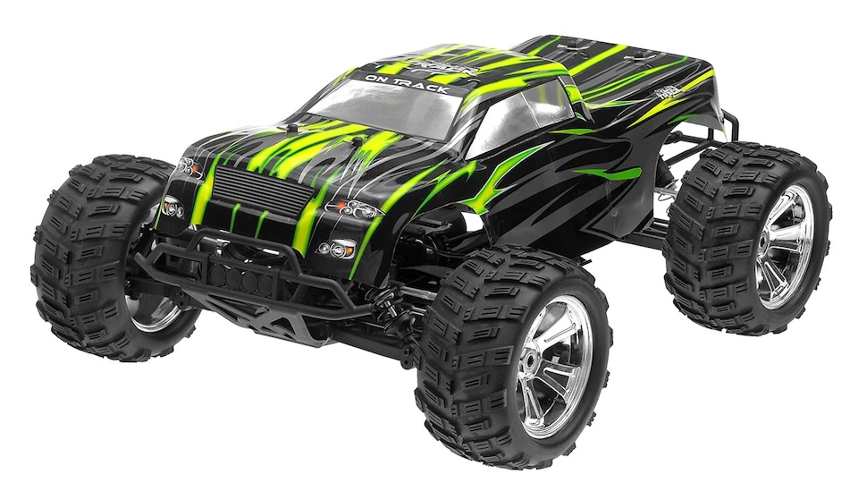 Iron Track E8MTL 1:8 SCALE ARTR 4WD Brushless Monster Truck (Green) RC Remote Control Radio Car 2 Iron Track E8MTL 1:8 SCALE ARTR 4WD Brushless Monster Truck (Green) RC Remote Control Radio Car - Image 2