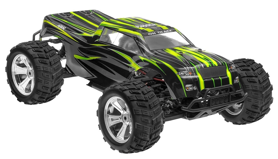 Iron Track E8MTL 1:8 SCALE ARTR 4WD Brushless Monster Truck (Green) RC Remote Control Radio Car 3 Iron Track E8MTL 1:8 SCALE ARTR 4WD Brushless Monster Truck (Green) RC Remote Control Radio Car - Image 3
