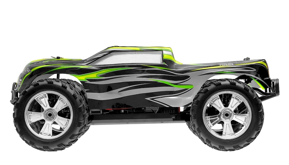 Iron Track E8MTL 1:8 SCALE ARTR 4WD Brushless Monster Truck (Green) RC Remote Control Radio Car 4 Iron Track E8MTL 1:8 SCALE ARTR 4WD Brushless Monster Truck (Green) RC Remote Control Radio Car - Image 4
