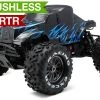 1/8Th EP Mad Beast Monster Truck Racing Edition Almost Ready To Run ARTR W/ 540L Brushless Motor/ ESC (Black/Blue) RC Remote Control Radio Car