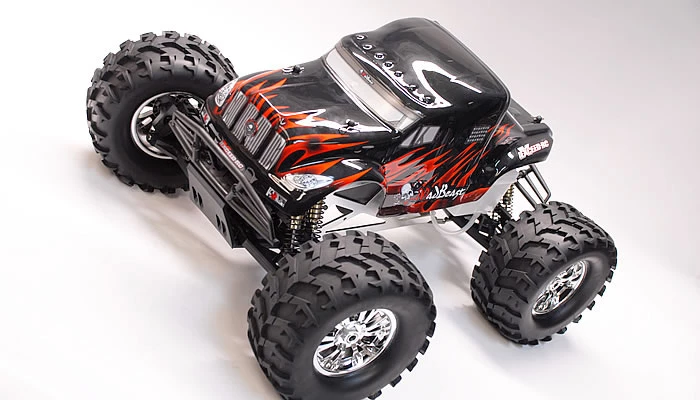 1/8 Th Scale 2.4Ghz Exceed RC Monster Truck MadBeast Nitro Gas RTR Version (Black/Red) RC Remote Control Radio Car 5 1/8 Th Scale 2.4Ghz Exceed RC Monster Truck MadBeast Nitro Gas RTR Version (Black/Red) RC Remote Control Radio Car - Image 5