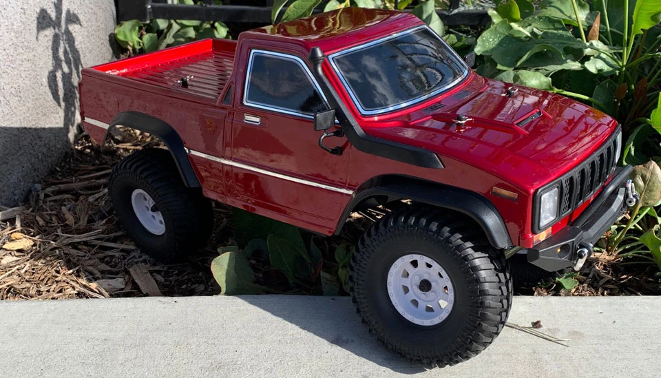 Exceed RC Truck Car 1/10 Scale 2.4Ghz MegaCross 4WD Brushed Electric Remote Control RTR Ready To Run W/ Waterproof Electronics (Red) 3 Exceed RC Truck Car 1/10 Scale 2.4Ghz MegaCross 4WD Brushed Electric Remote Control RTR Ready To Run W/ Waterproof Electronics (Red) - Image 3