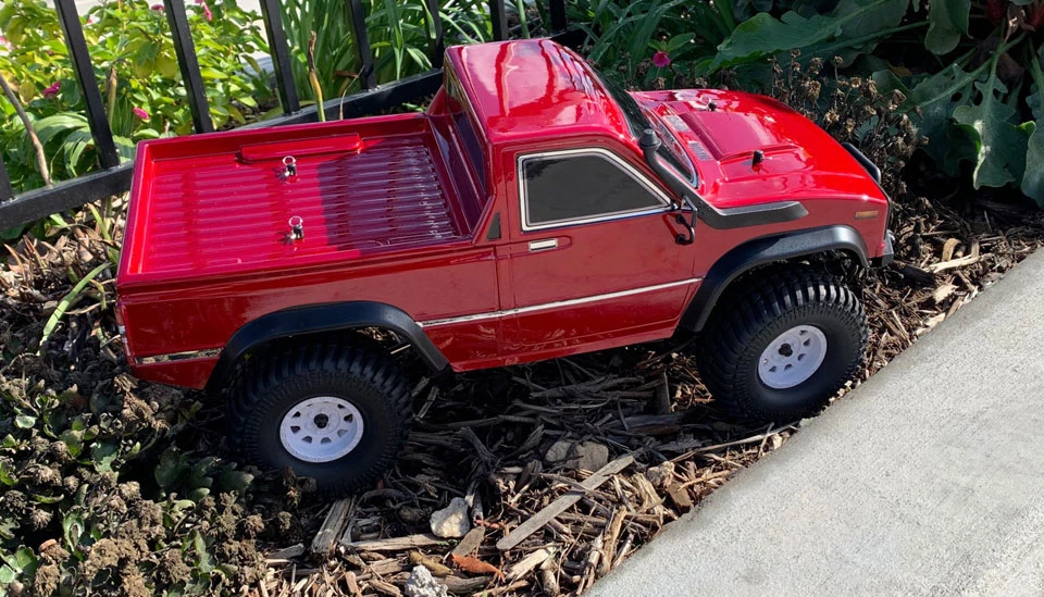 Exceed RC Truck Car 1/10 Scale 2.4Ghz MegaCross 4WD Brushed Electric Remote Control RTR Ready To Run W/ Waterproof Electronics (Red) 7 Exceed RC Truck Car 1/10 Scale 2.4Ghz MegaCross 4WD Brushed Electric Remote Control RTR Ready To Run W/ Waterproof Electronics (Red) - Image 7