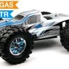 NEW Exceed RC 1/8 GP MadStorm 2.4 GHz Nitro Monster Truck W/ .21 Gas Engine RTR For Beginners [Alpha Blue] RC Remote Control Radio Car