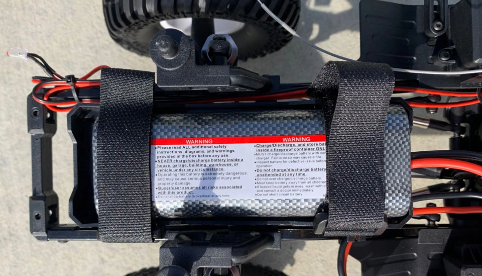 Exceed RC Truck Car 1/10 Scale 2.4Ghz MegaCross 4WD Brushed Electric Remote Control RTR Ready To Run W/ Waterproof Electronics (Red) 12 Exceed RC Truck Car 1/10 Scale 2.4Ghz MegaCross 4WD Brushed Electric Remote Control RTR Ready To Run W/ Waterproof Electronics (Red) - Image 12