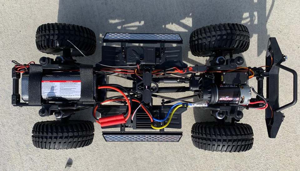 Exceed RC Truck Car 1/10 Scale 2.4Ghz MegaCross 4WD Brushed Electric Remote Control RTR Ready To Run W/ Waterproof Electronics (Red) 15 Exceed RC Truck Car 1/10 Scale 2.4Ghz MegaCross 4WD Brushed Electric Remote Control RTR Ready To Run W/ Waterproof Electronics (Red) - Image 15