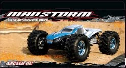 Professional 2.4Ghz 1/8th Scale Exceed RC MadStorm Monster Truck .28 Engine Nitro Power 100% Ready To Run Racing Edition [Alpha Blue] RC Remote Control Radio Car -rcMart Online Hobby Shop unnamed file 4389